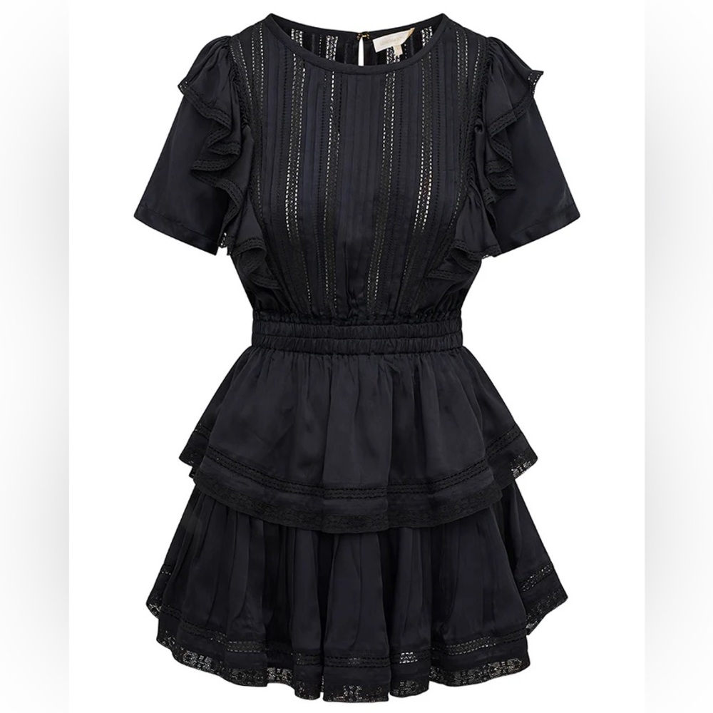 LoveShackFancy Natasha Heritage Mini Dress